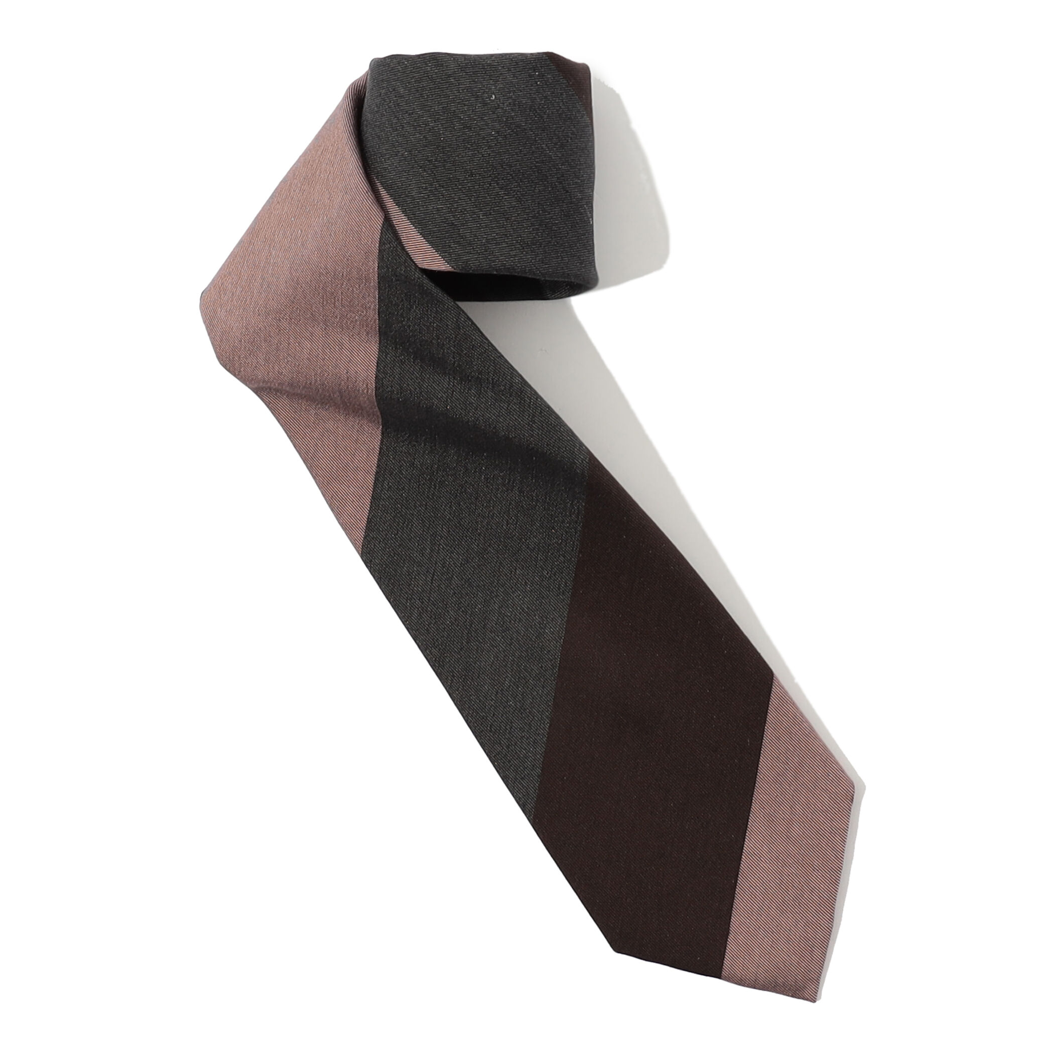 TOMORROWLAND シルク レジメンタルストライプネクタイ