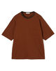 コットンシルク高密度天竺 リンガーTシャツ