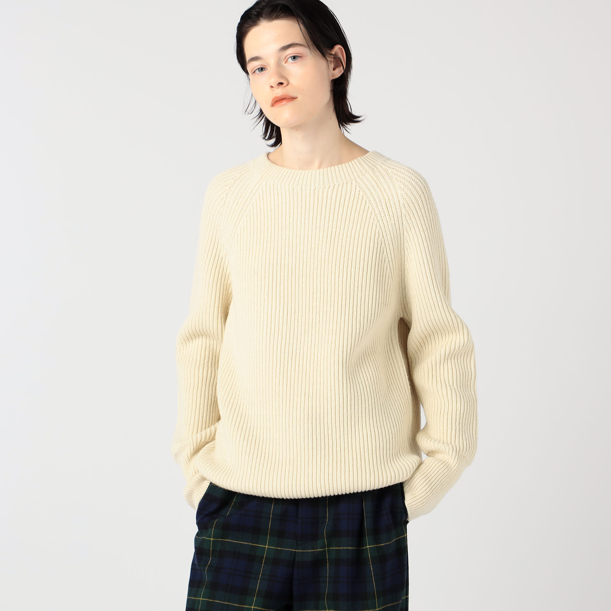 フレンチウール クルーネックプルオーバー｜トゥモローランド 公式通販