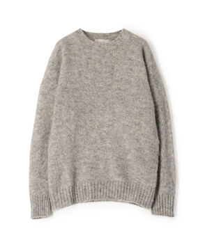 SHETLAND WOOLLEN Co. CREW NECK PULLOVER