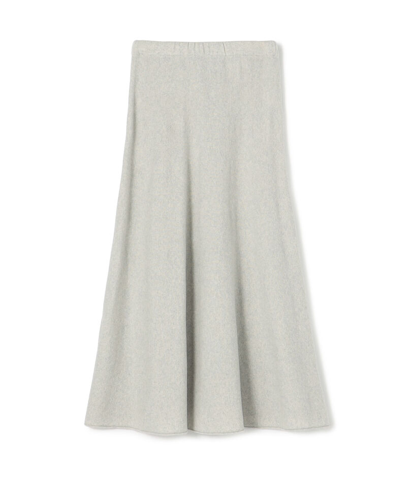 ラムズウール フレアマキシスカート