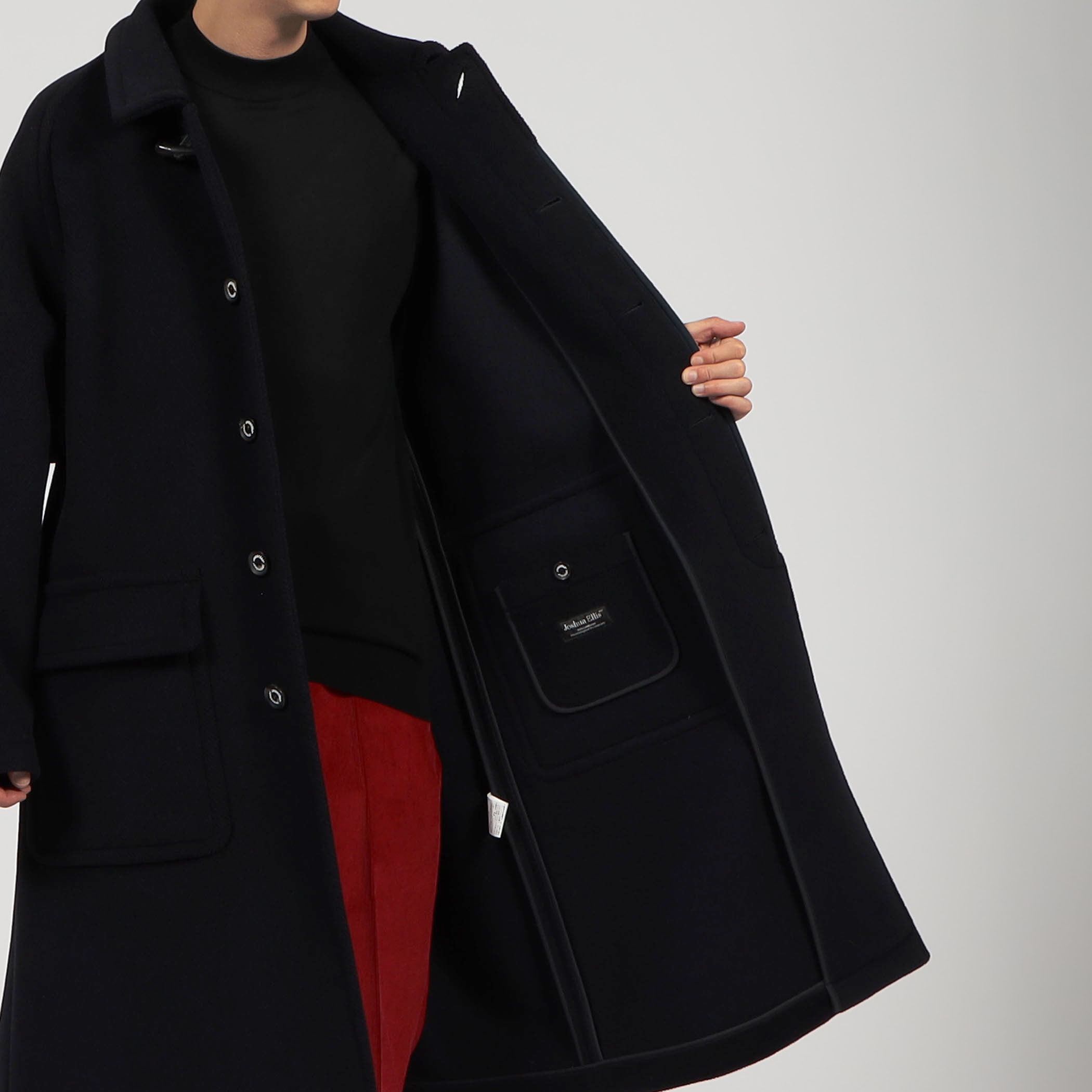 別注】INVERTERE ウール ステンカラーコート｜トゥモローランド 公式通販