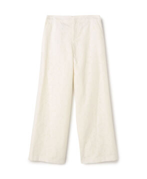 ブロッサムエンブロイダリー ストレートパンツ