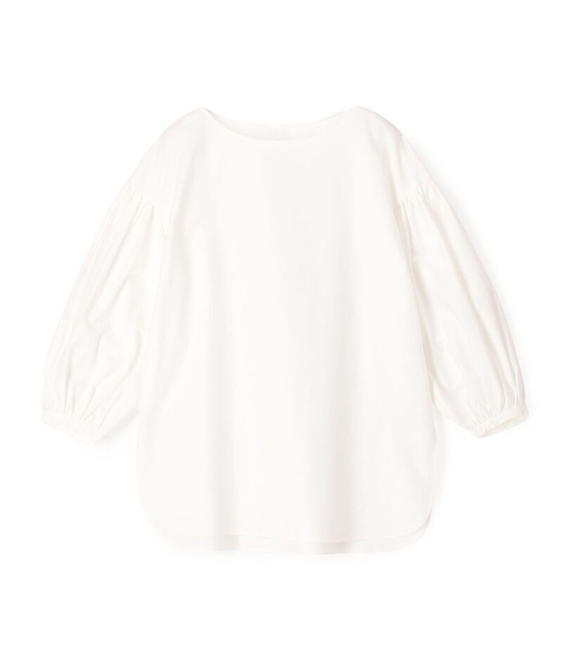 ■プレミアムオックス スリーブタックブラウス