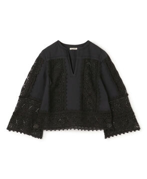 BY MALENE BIRGER DONNA レースエンブロイダリーブラウス
