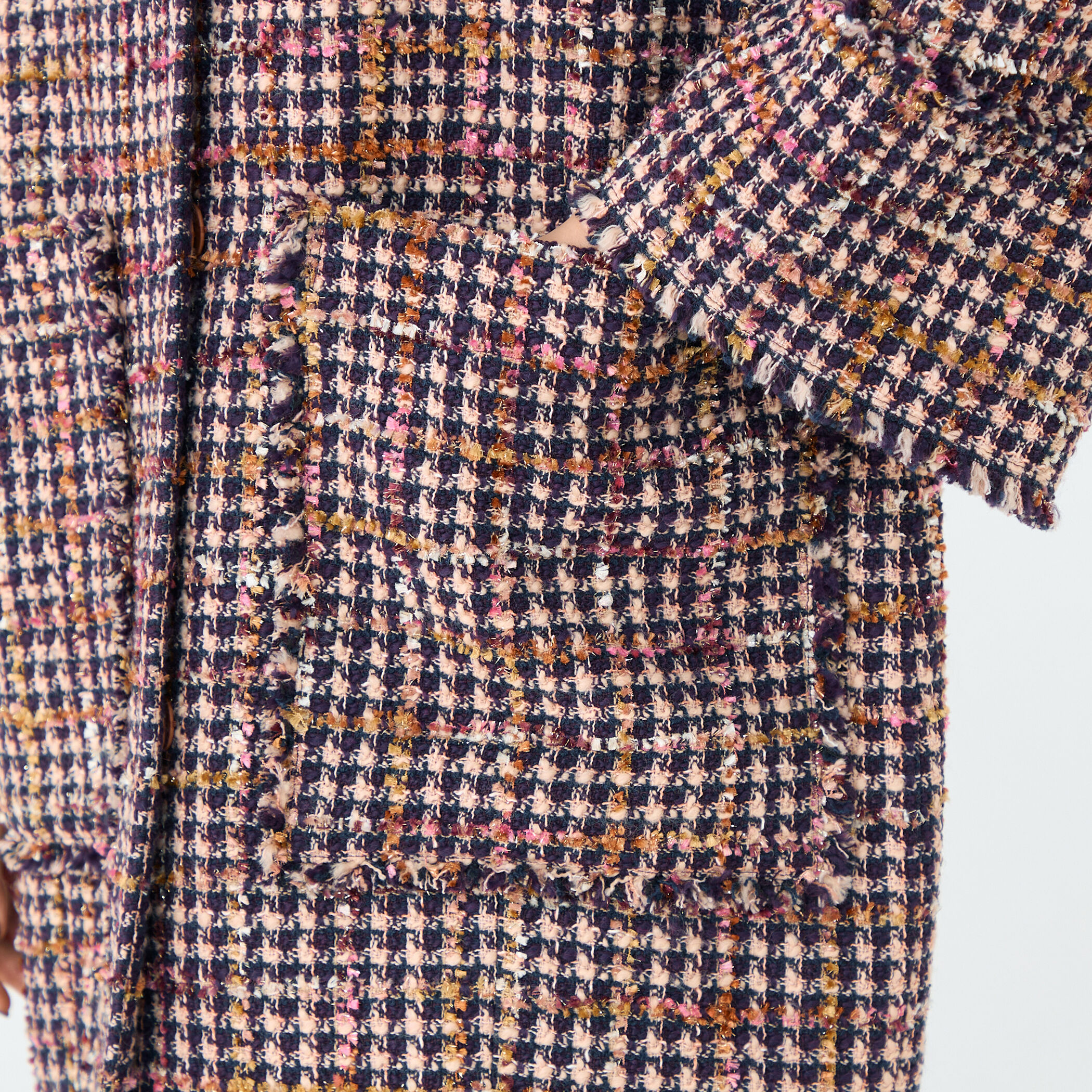 フィルムヤーンツイード コクーンコート｜トゥモローランド 公式通販