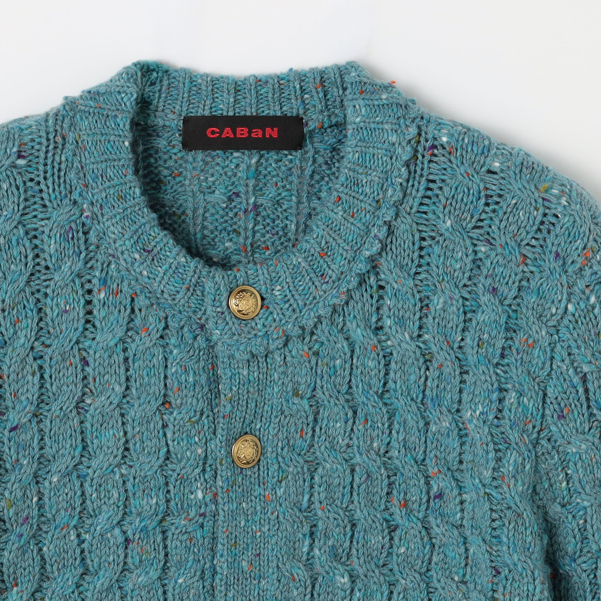 ウールネップ ケーブルニットカーディガン｜トゥモローランド 公式通販