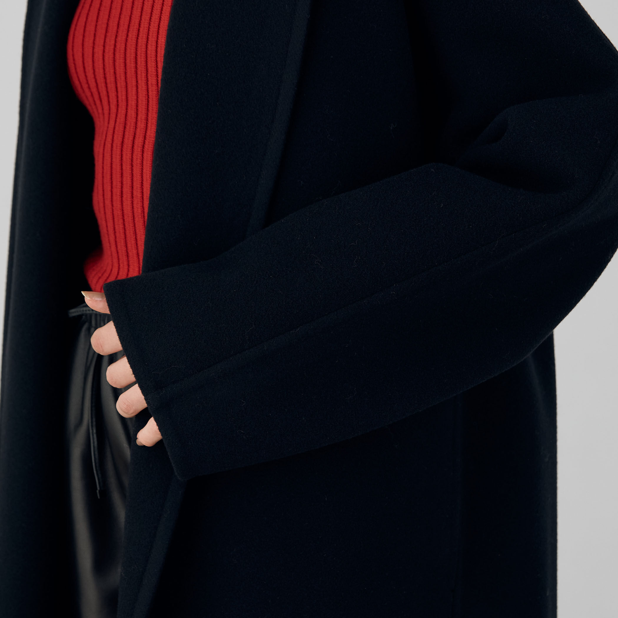 ウールモッサコクーンコート｜トゥモローランド 公式通販