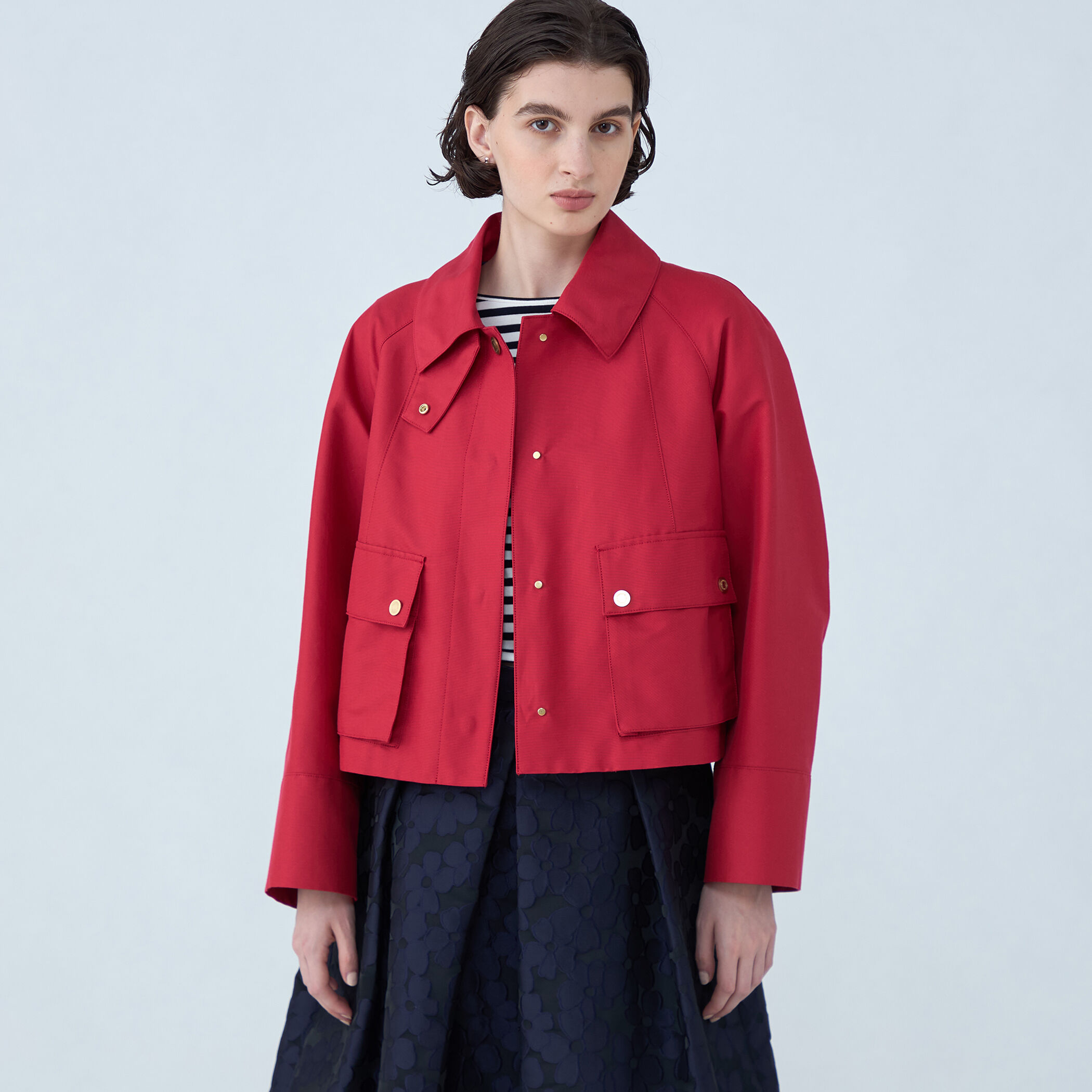 TRUSSARDI トラサルディ ジャケット サイズ44 グレー ウール
