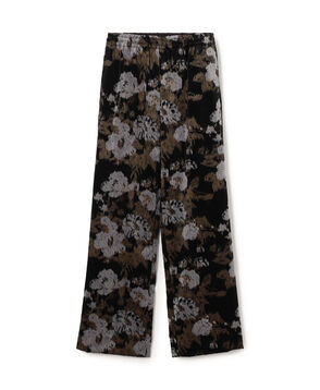 FOGGY FLOWERベルベット イージーパンツ