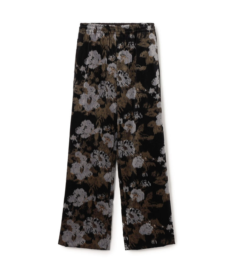 FOGGY FLOWERベルベット イージーパンツ