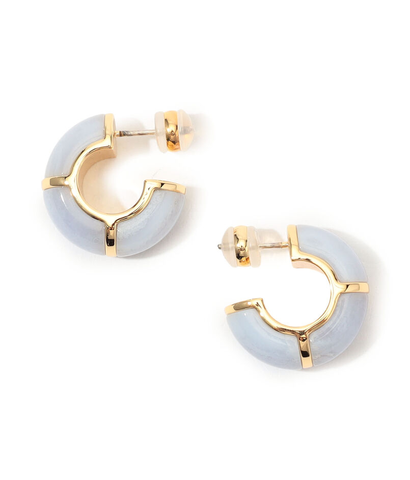 Lizzie Fortunato ZELLIGE HOOPS ピアス