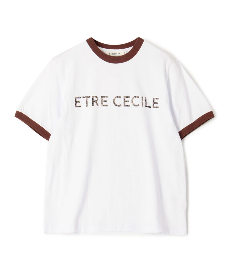 ETRE CECIL SNAKE SKIN RINGER Tシャツ