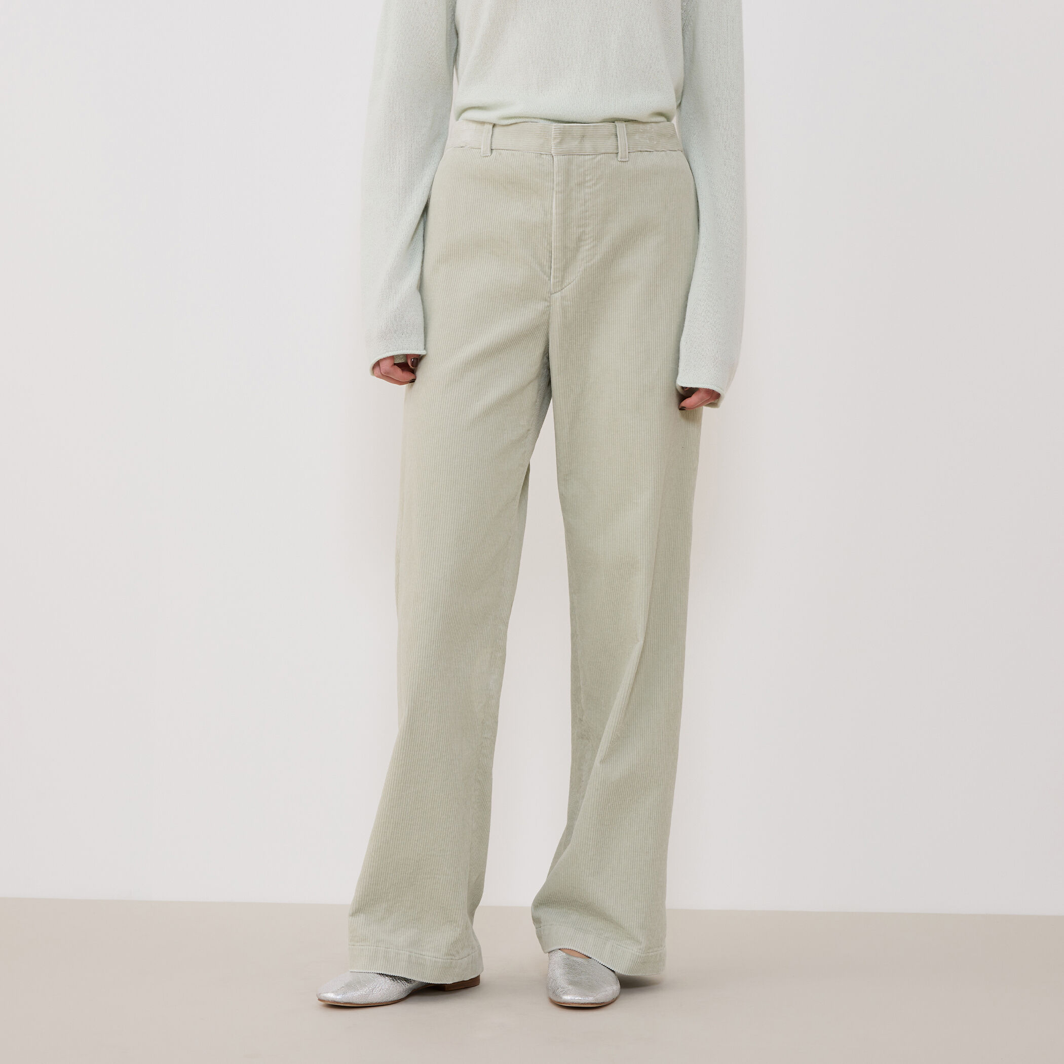 シャンカールコーデュロイ ストレートイージーパンツ