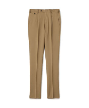 PT TORINO Gentleman Fit ポリエステルウール 1プリーツ スリムスラックス