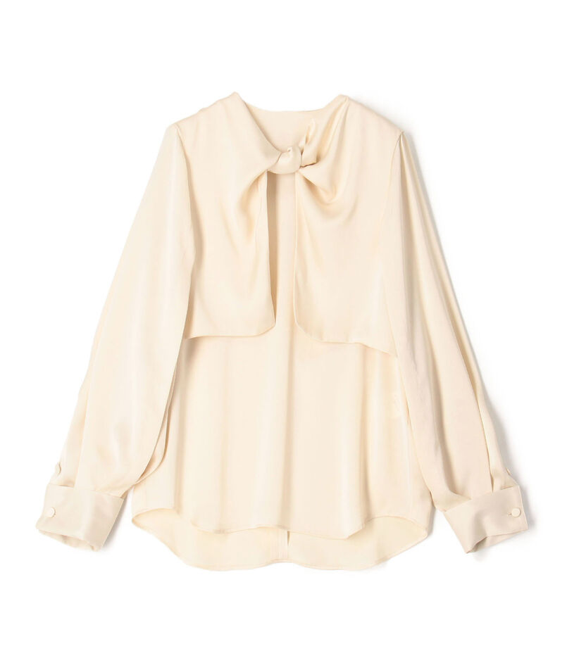 HYKE SATIN BLOUSE