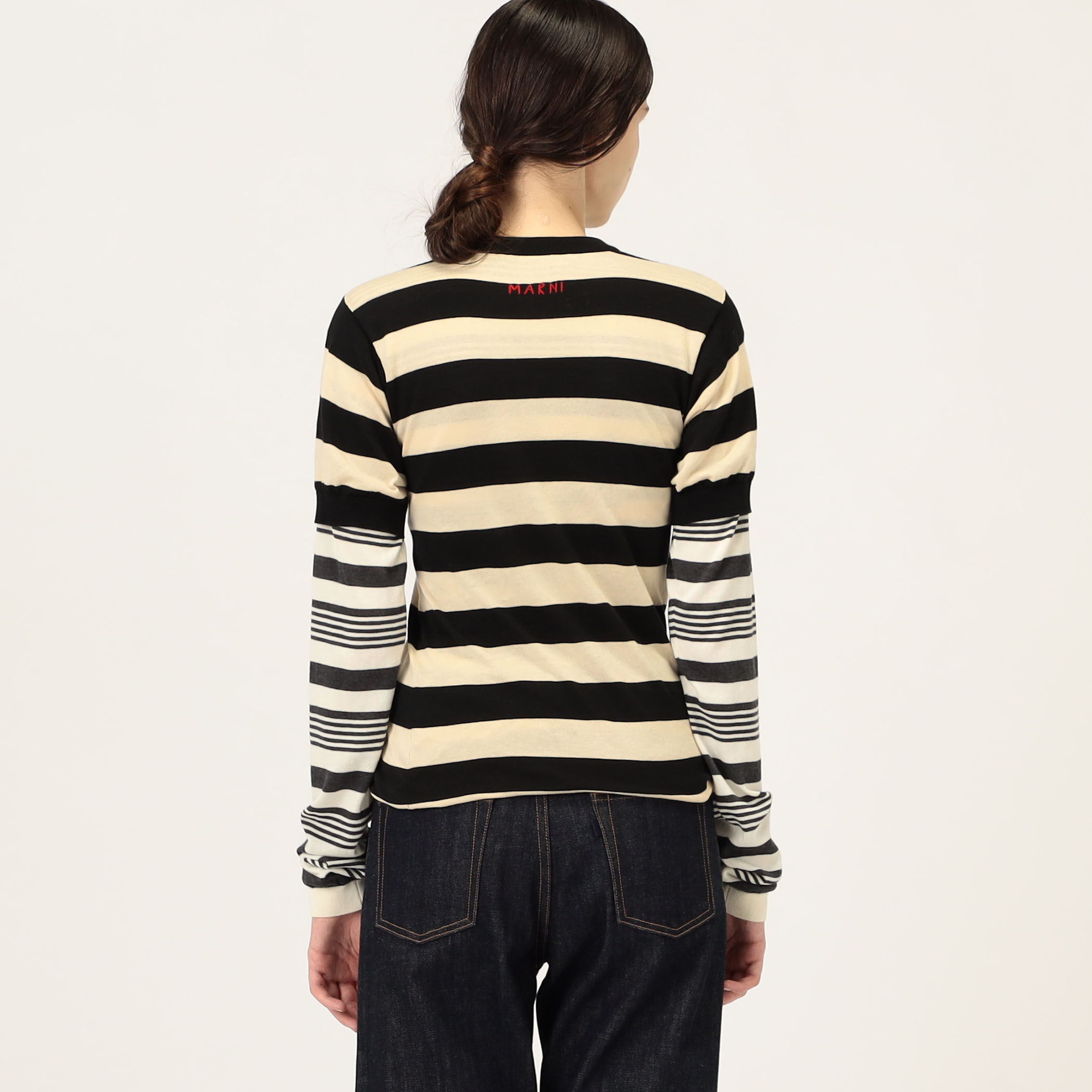 MARNI ROUNDNECK ボーダートップス｜トゥモローランド 公式通販
