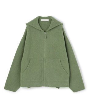 オーストラリアンラムズウール ジップアップブルゾン