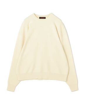 CABaN コットンカシミヤ クルーネックプルオーバー