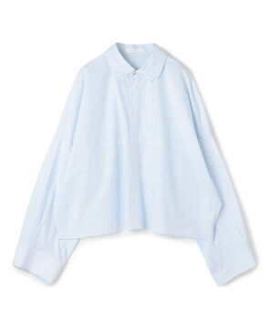 コットン ダブルカラーシャツ