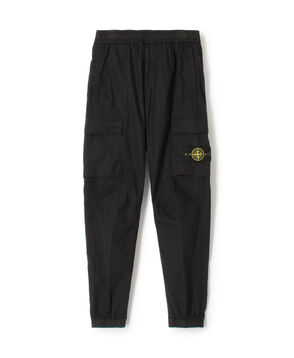 STONE ISLAND TROUSERS ストレッチコットン カーゴパンツ