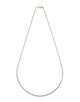TOM WOOD Square Chain Necklace ネックレス