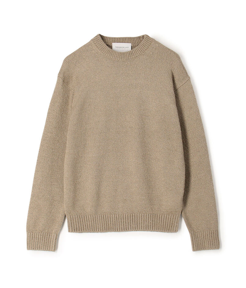 TOMORROWLAND tricot シルク クルーネックニット