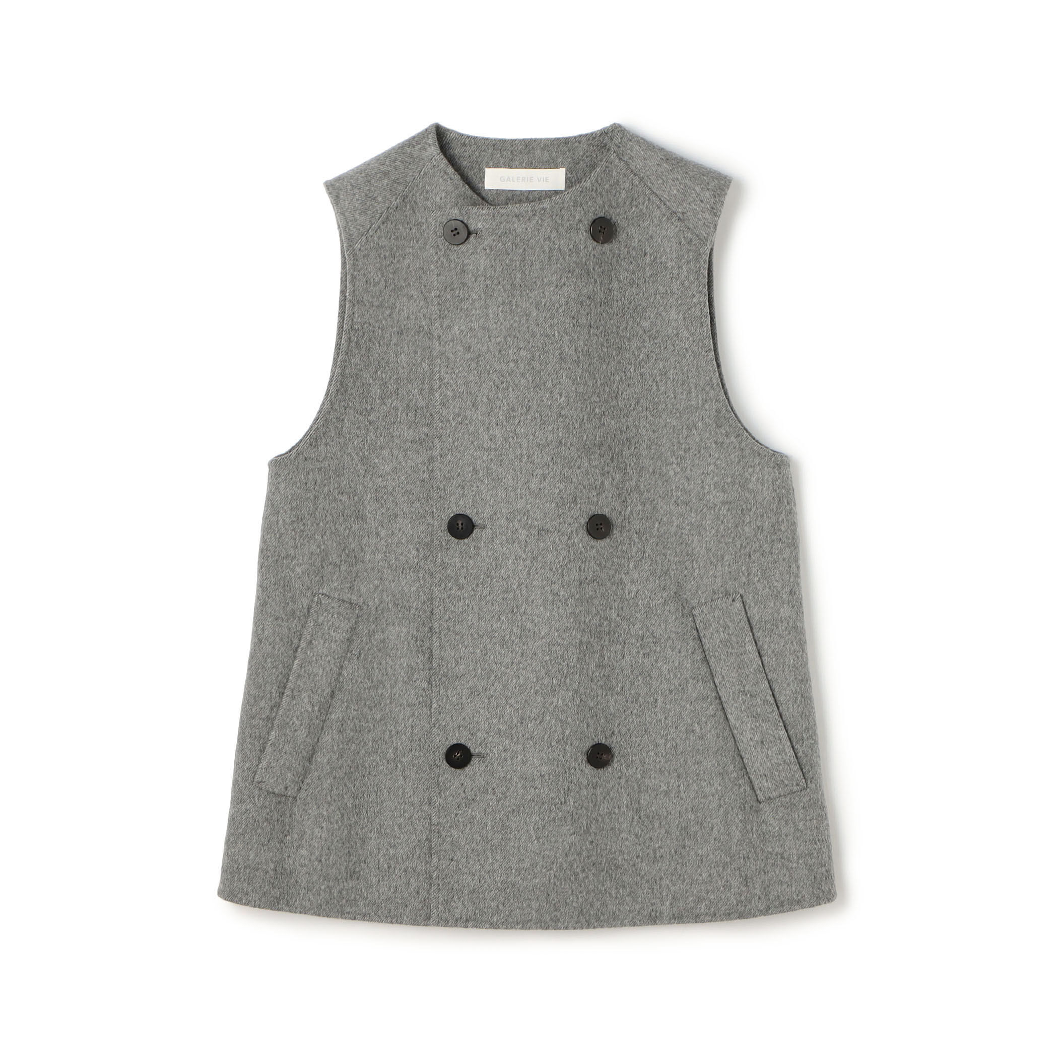 ウールダブルフェイス トレンチベスト｜トゥモローランド 公式通販