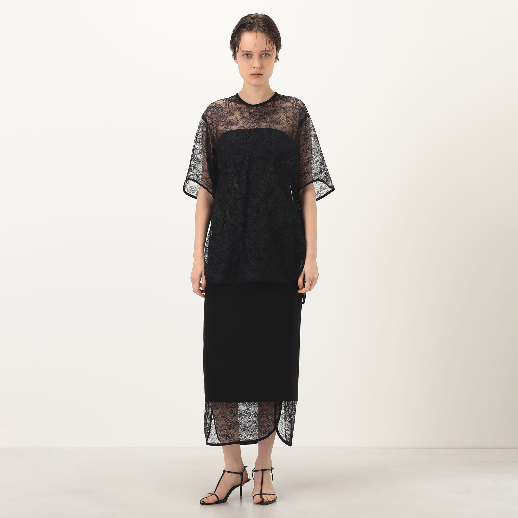Mame Kurogouchi Raschel Lace Layered Skirt ラッセルレーススカート