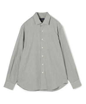 コットンカシミヤフランネル ロングスリーブシャツ