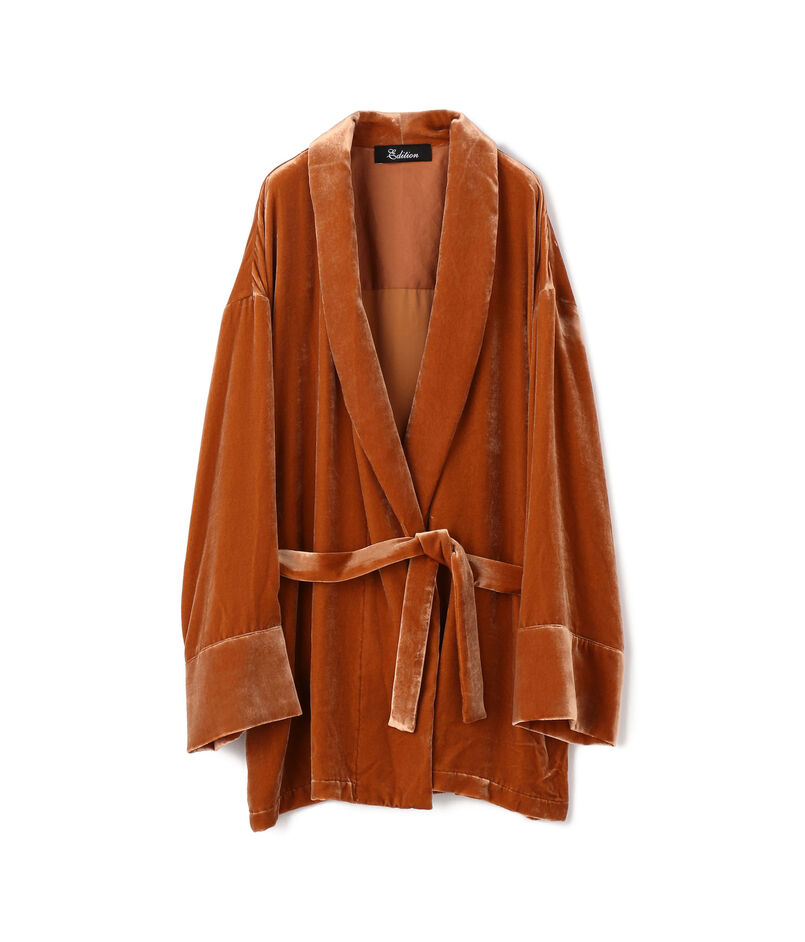 ●SILK/RAYON VELVET ベルベットガウン