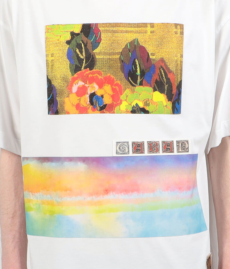 CABaN スビンコットン IBIZA プリントTシャツ｜トゥモローランド