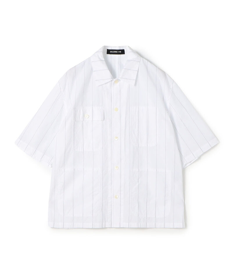 コットン 4ポケットシャツジャケット