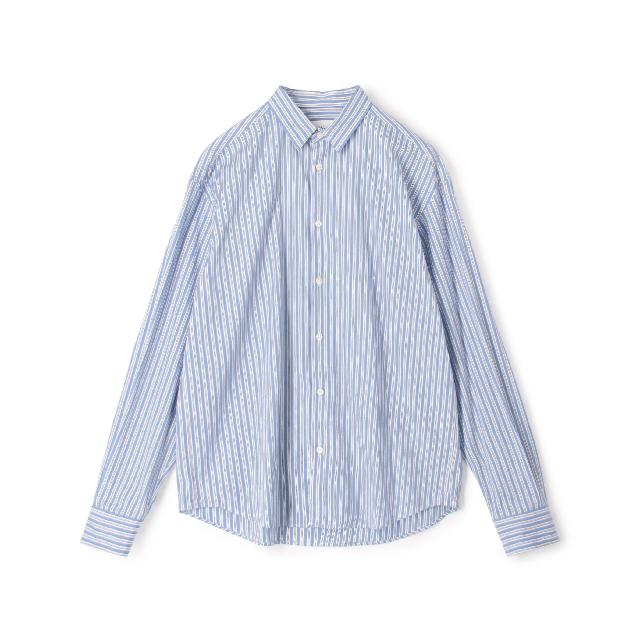 タグ付き　フレームワーク　THOMAS MASON ストライプシャツ　日本製 FRAMe WORK フレームワーク Thomas Mason ストライプシャツ サイズ36