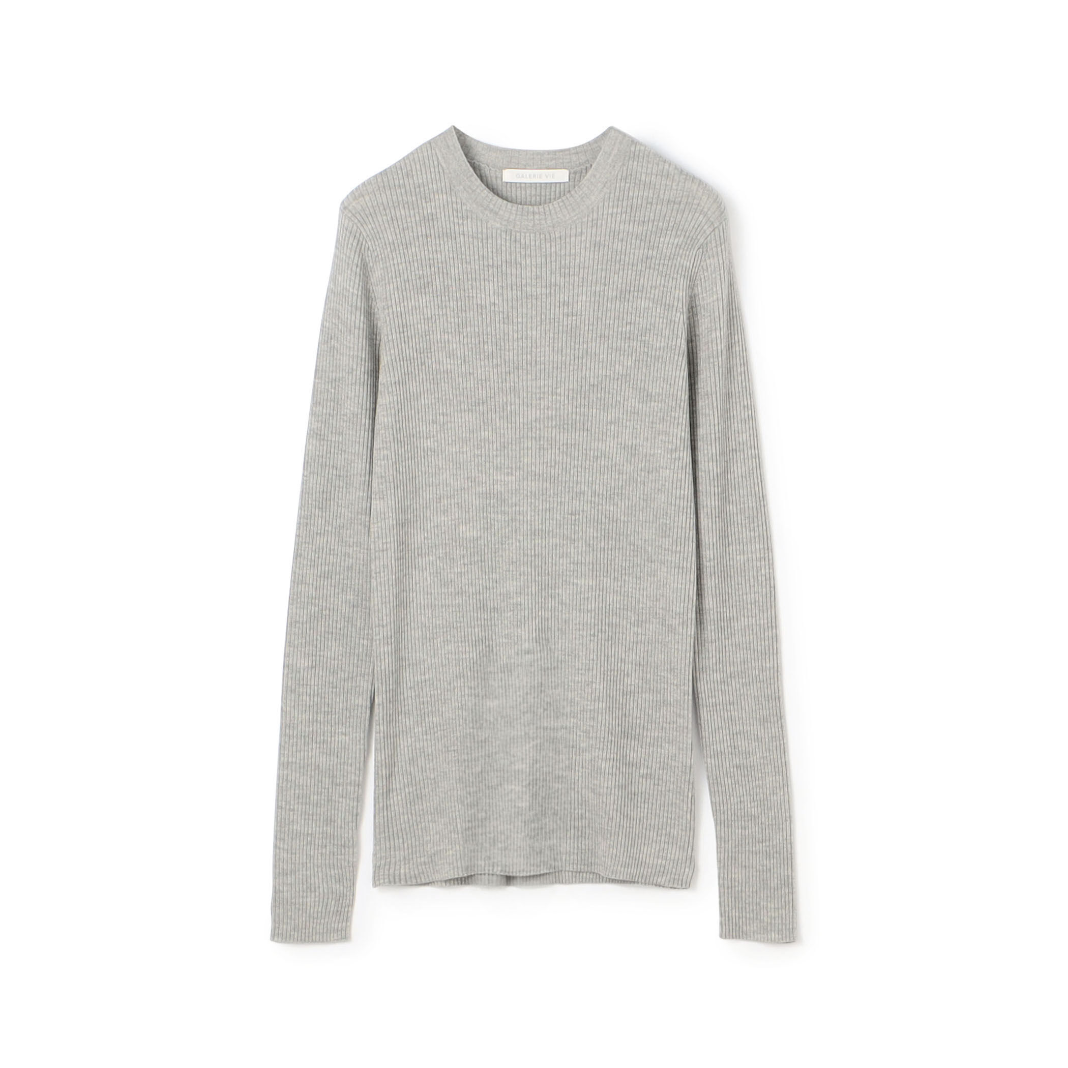 プルミエールウールリブ クルーネックプルオーバー｜トゥモローランド