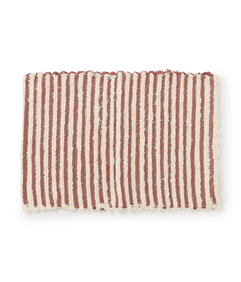 パイルストライプバスマット 50cm&times;70cm