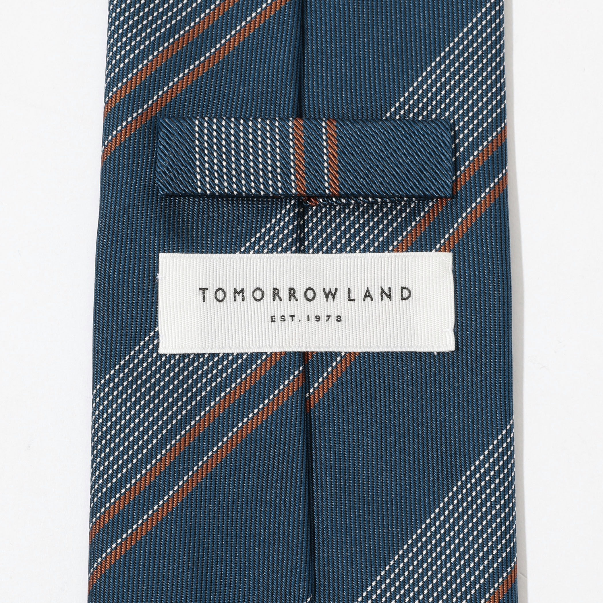 定期入れの TOMORROWLAND シルク レジメンタルネクタイ｜トゥモローランド 小物