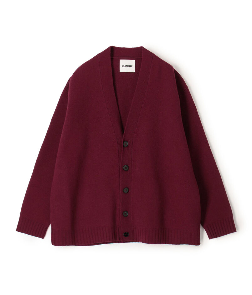 JIL SANDER CARDIGAN ウール カーディガン