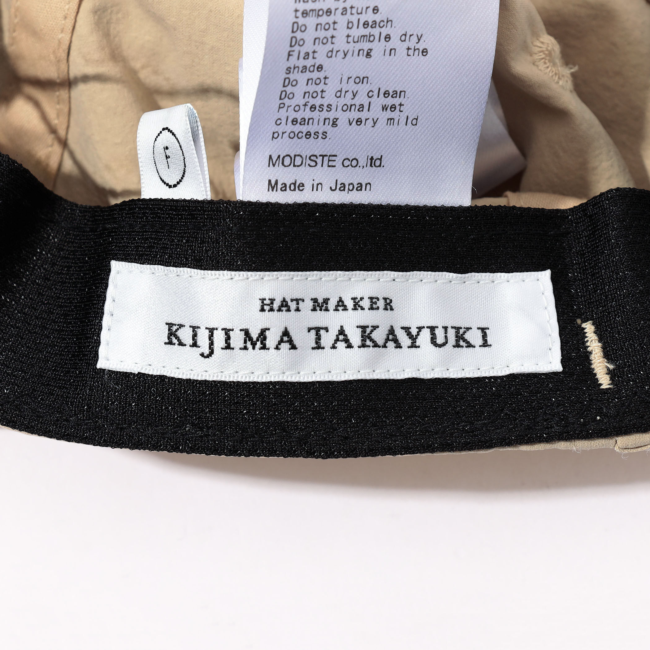 KIJIMA TAKAYUKI NYLON DETACHABLE SCARF 6パネルキャップ