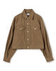 HYKE OXFORD BALLOON SLEEVE JACKET バルーンスリーブジャケット