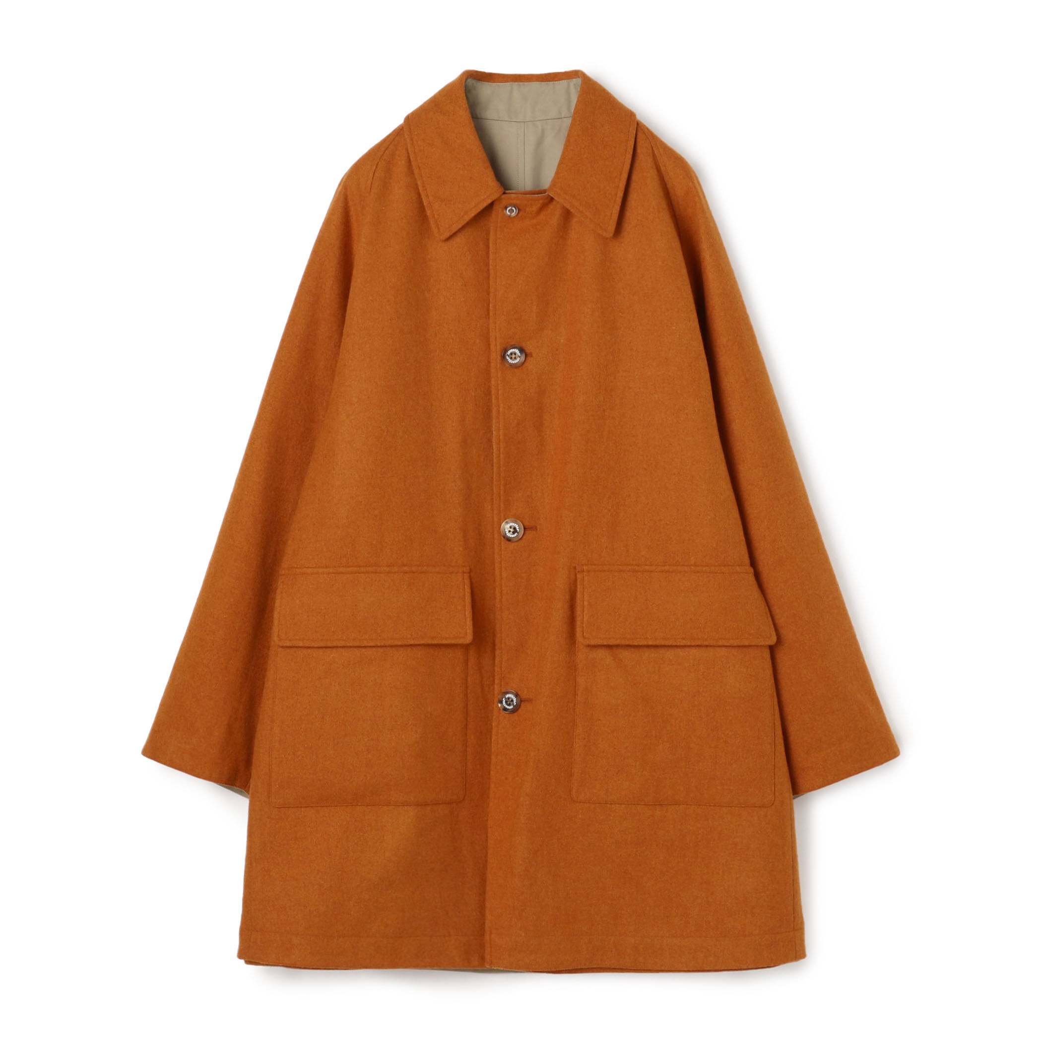 別注】INVERTERE ウールコットン リバーシブルコート