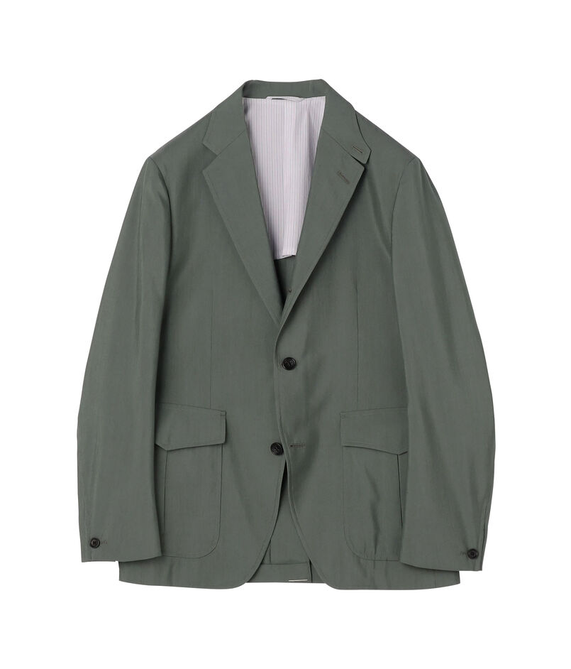 ウールシルク シューティングジャケット MARZOTTO