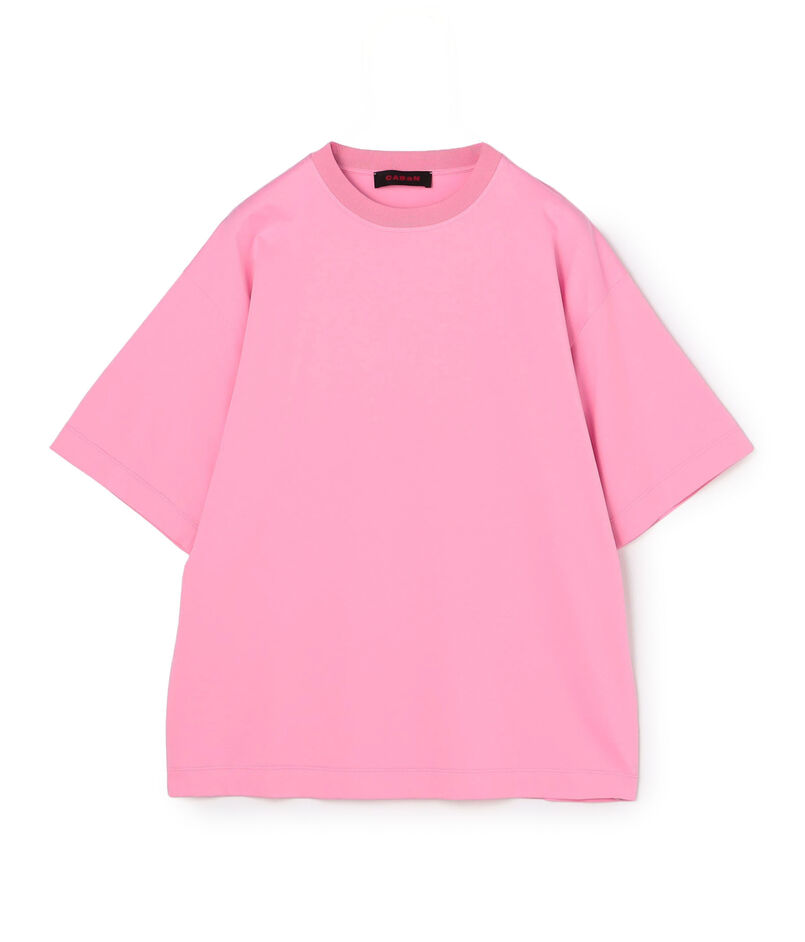 CABaN コットン ドロップショルダークルーネックプルオーバー