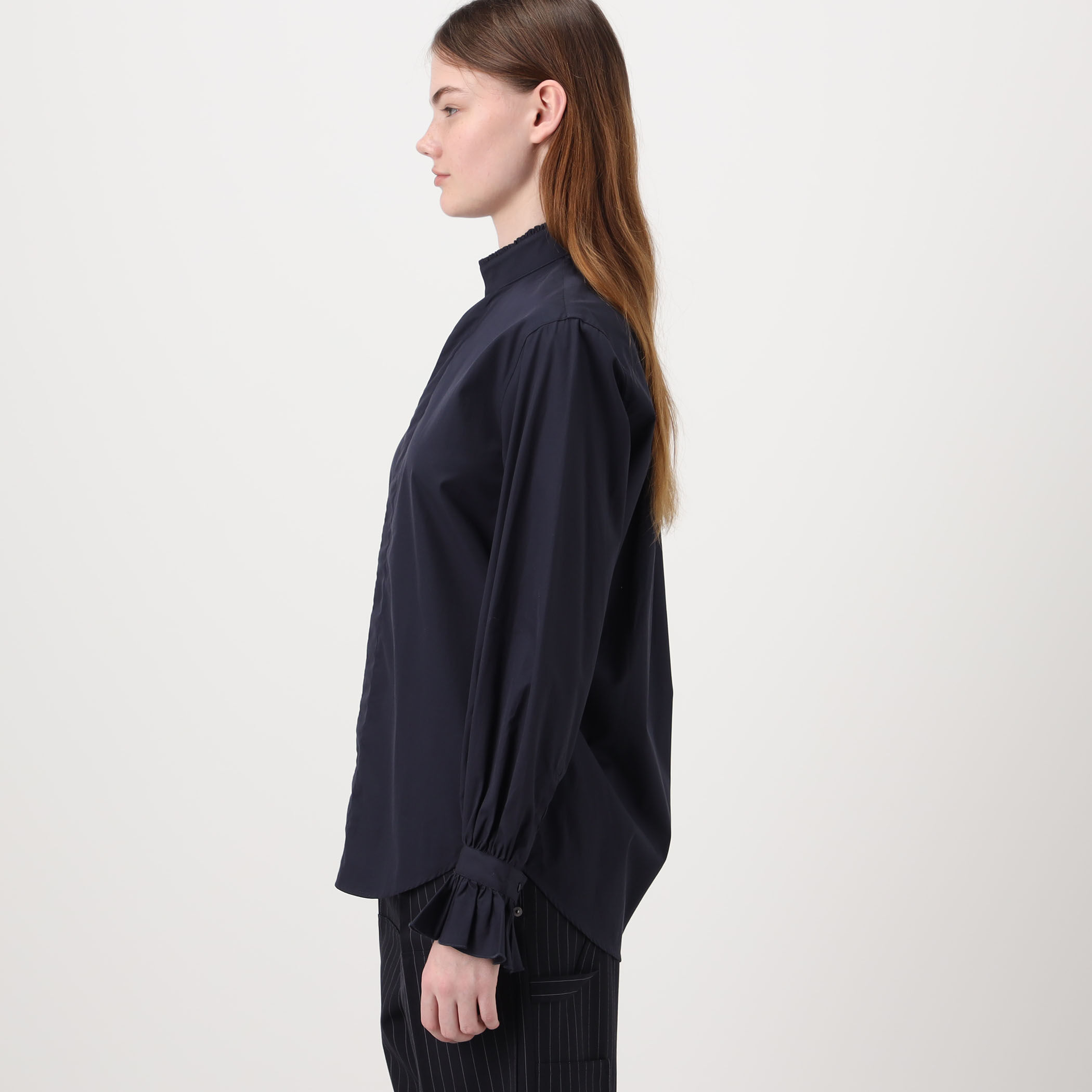 BOURRIENNE BOUDOIR SHIRT フリルシャツ｜トゥモローランド 公式サイト