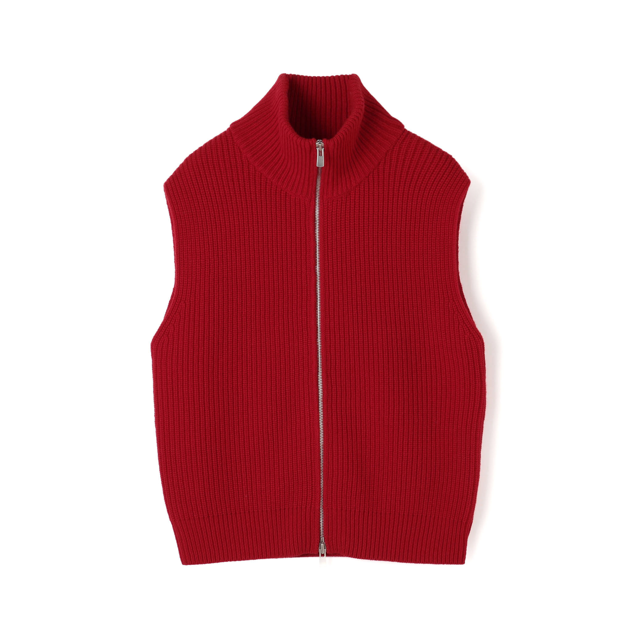 ファインウーレン ジップベスト｜トゥモローランド 公式通販