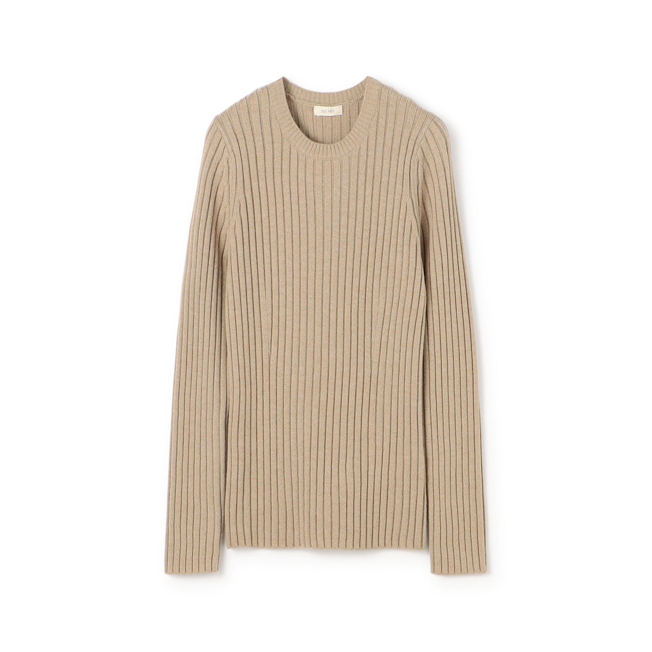 ウールベーシックリブ クルーネックプルオーバー｜トゥモローランド