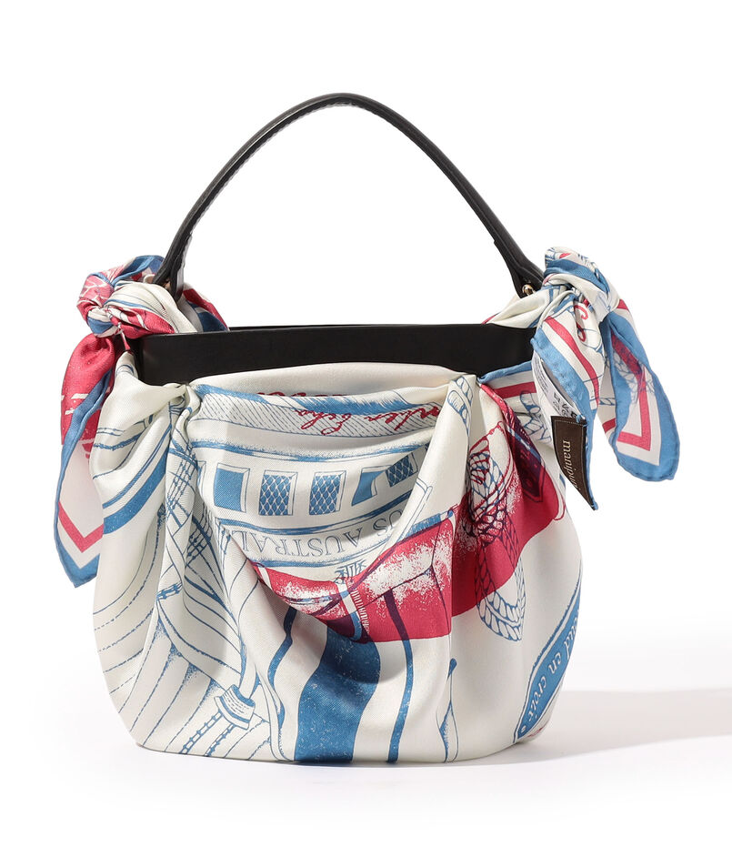 【別注】MANIPURI SCARF ハンドバッグ