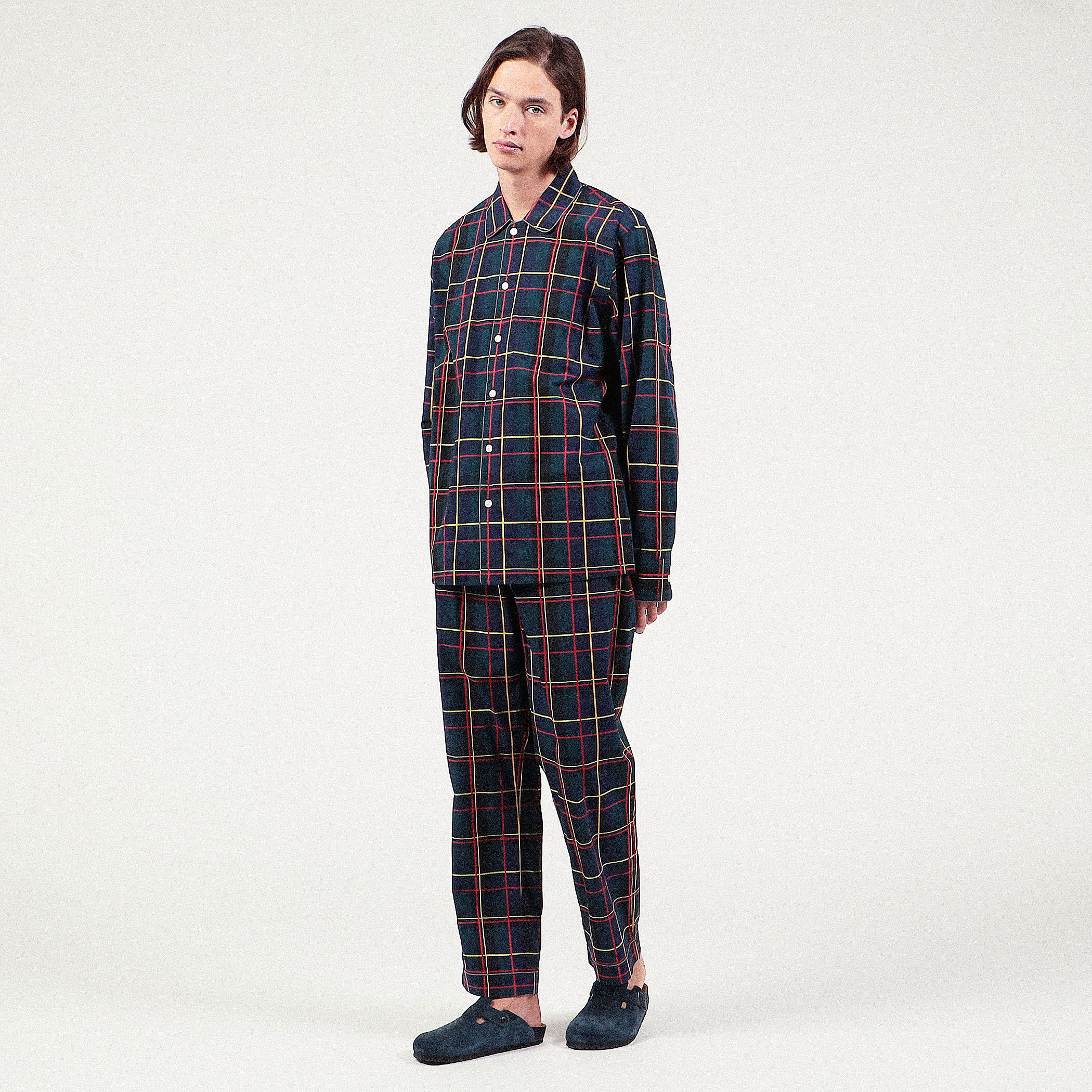 SLEEPY JONES // Marina Pajama Set Large Gingham