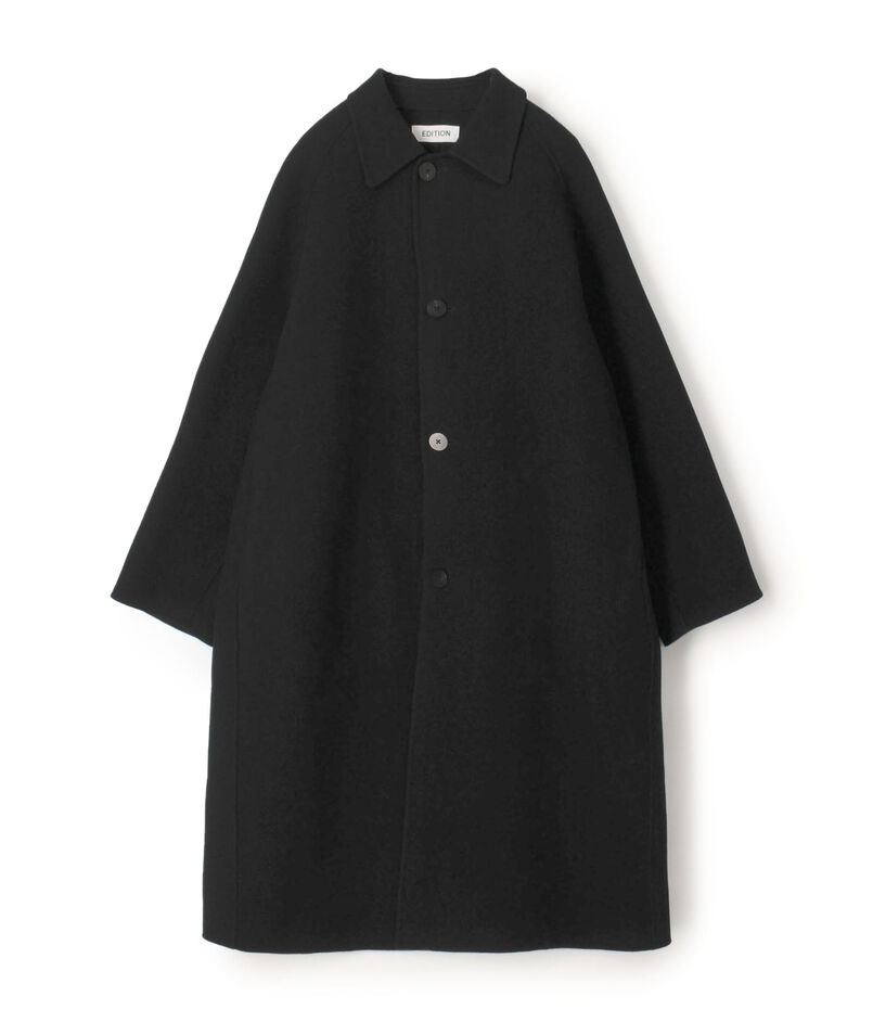 ウールカシミヤダブルフェイス ロングコート