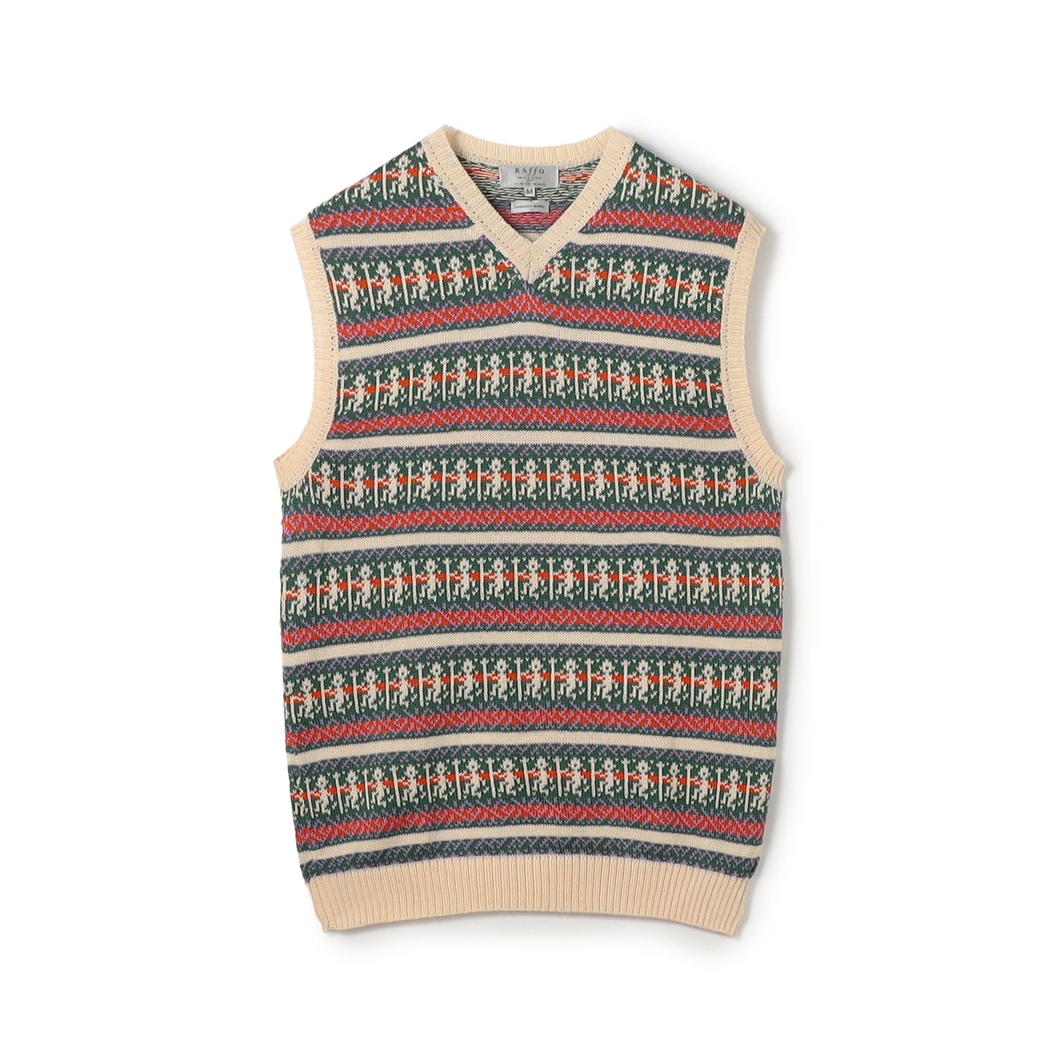 tomorrow landニットベスト他x3枚セット TOMORROWLAND tricot ラムウール クルーネック
